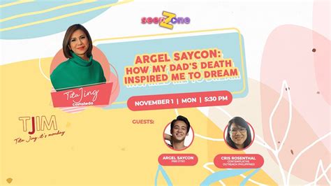 PBB’s Argel Saycon on how his dad's death inspired him to .